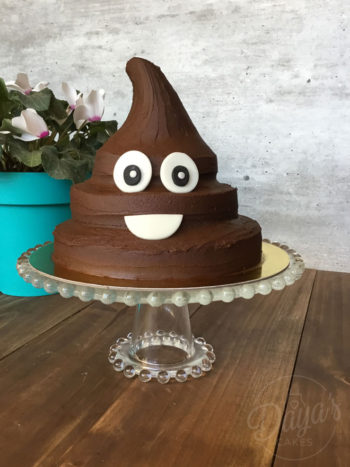 Torta de Emoji Poop