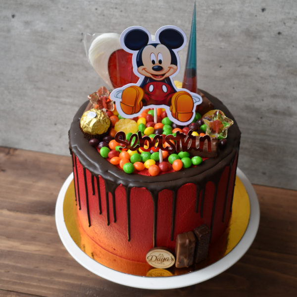 Torta de Mickey Mouse - Daya's Cakes