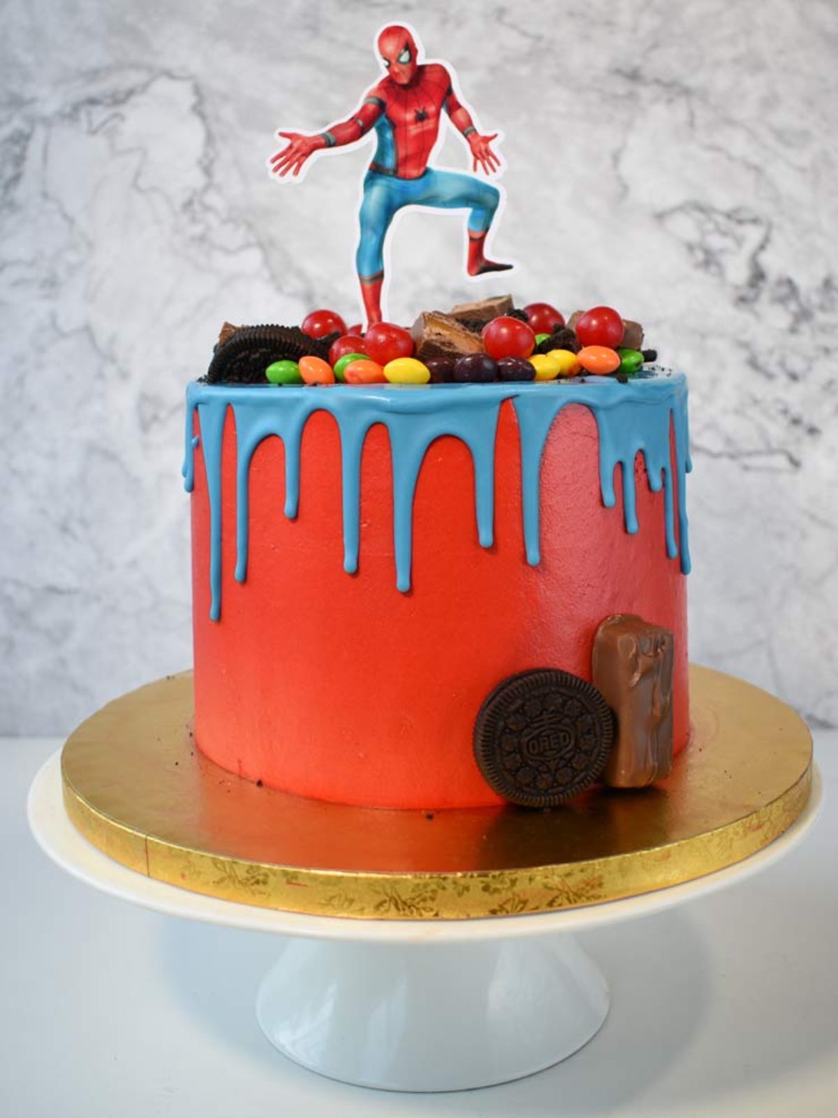 Torta Spiderman - Espectacular Dise?o - Daya's Cakes
