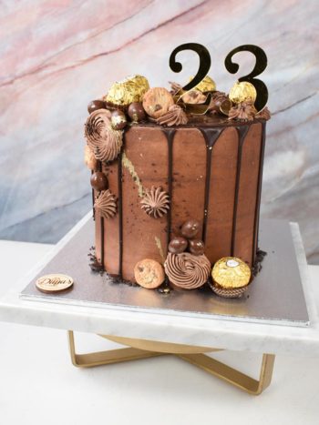 Torta de Cumpleaños de Chocolate