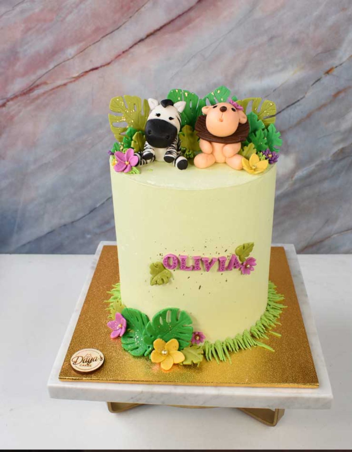 Torta Zoo Personalizada - Daya's Cakes